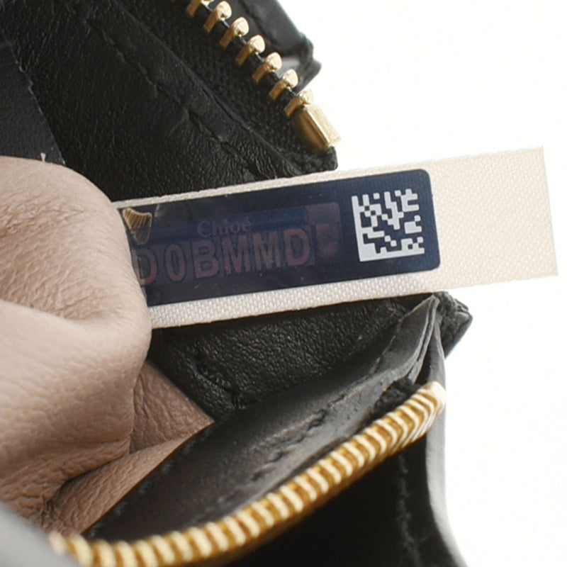 Chloe クロエ アビー スモールデイ チェーン 黒 CHC19WS206B72001 レディース レザー ショルダーバッグ Bランク 中古 銀蔵