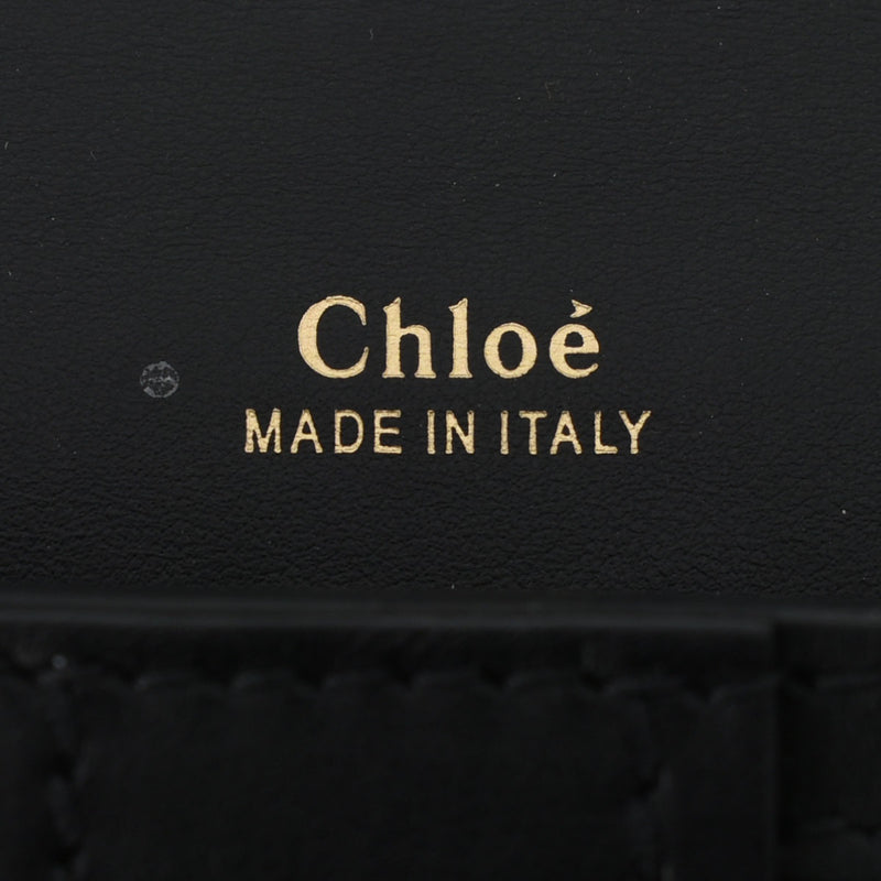 Chloe クロエ アビー スモールデイ チェーン 黒 CHC19WS206B72001 レディース レザー ショルダーバッグ Bランク 中古 銀蔵