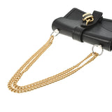 Chloe クロエ アビー スモールデイ チェーン 黒 CHC19WS206B72001 レディース レザー ショルダーバッグ Bランク 中古 銀蔵