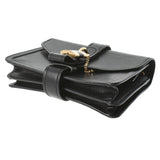 Chloe クロエ アビー スモールデイ チェーン 黒 CHC19WS206B72001 レディース レザー ショルダーバッグ Bランク 中古 銀蔵