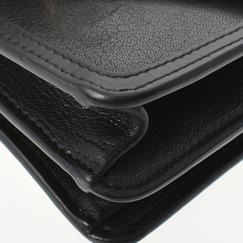 Chloe クロエ アビー スモールデイ チェーン 黒 CHC19WS206B72001 レディース レザー ショルダーバッグ Bランク 中古 銀蔵