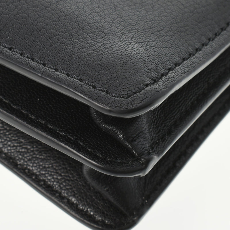 Chloe クロエ アビー スモールデイ チェーン 黒 CHC19WS206B72001 レディース レザー ショルダーバッグ Bランク 中古 銀蔵