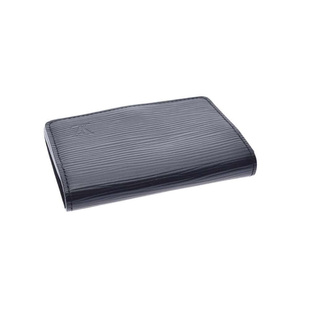 美品　ルイヴィトン M62292 エピ アンヴェロップ カルト ドゥ ヴィジット ルイヴィトンアンヴェロップ カルトドゥヴィジット 14127 ノワール