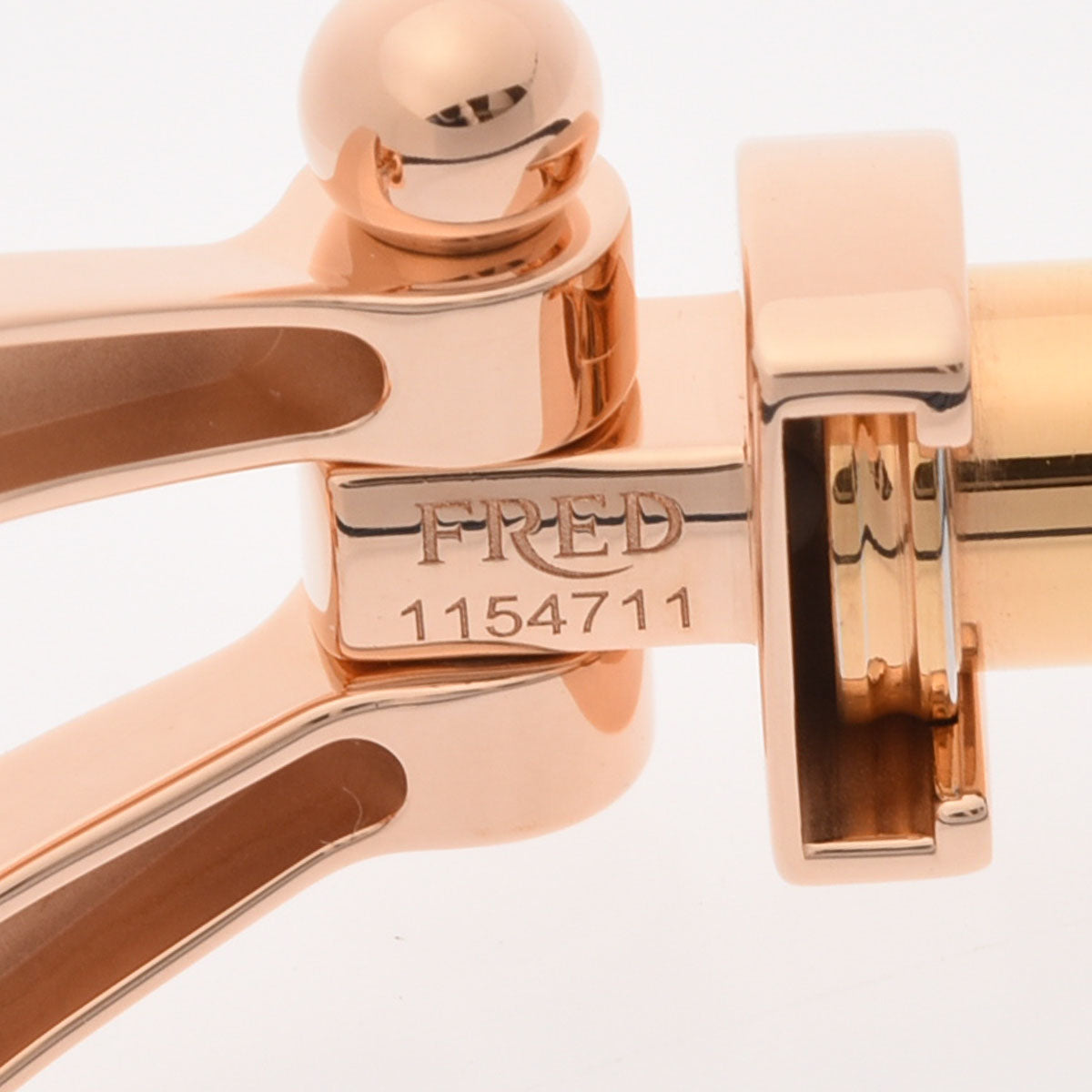 フレッドフォース10 LM #16 ブルー メンズ K18ピンクゴールド