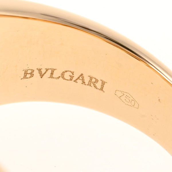 BVLGARI ブルガリ ドッピオクオーレ 10号 レディース K18イエローゴールド リング・指輪 Aランク 中古 銀蔵