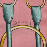 HERMES エルメス ツイリー ピンク系 レディース シルク100％ スカーフ 新品 銀蔵