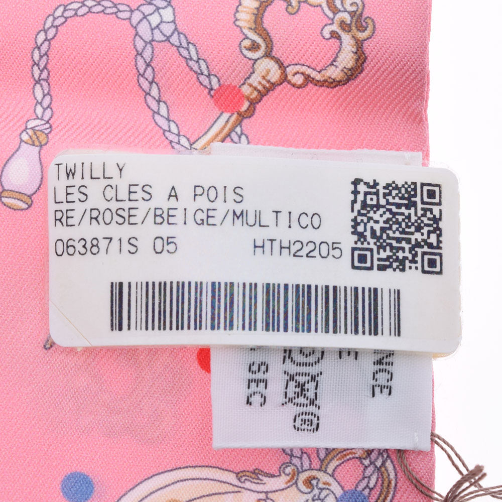 HERMES エルメス　ツイリー HERMES（エルメス） ツイリーポワントスカーフ TWILLY 853954S