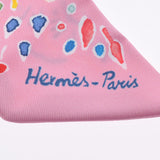 HERMES エルメス ツイリー ISOLA DI PRIMAVERA ピンク系 063755S レディース シルク100％ スカーフ 新品 銀蔵