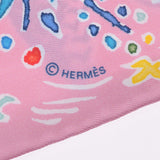 HERMES エルメス ツイリー ISOLA DI PRIMAVERA ピンク系 063755S レディース シルク100％ スカーフ 新品 銀蔵