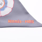 HERMES エルメス ツイリー HERMES DRESS CODE グレー系 レディース シルク100％ スカーフ 新品 銀蔵