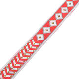 HERMES エルメス ツイリー COLLIERS ET CHIENS レッド レディース シルク100％ スカーフ Aランク 中古 銀蔵