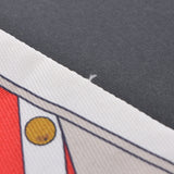 HERMES エルメス ツイリー COLLIERS ET CHIENS レッド レディース シルク100％ スカーフ Aランク 中古 銀蔵