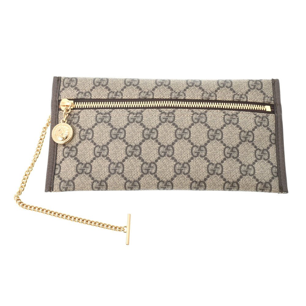 グッチダイガーヘッド ラジャ チェーントート ブラウン ゴールド金具 メンズ GGスプリームキャンバス トートバッグ 537219 GUCCI –  銀蔵オンライン