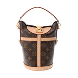 LOUIS VUITTON ルイヴィトン モノグラム ダッフルバッグ ブラウン M43587 レディース モノグラムキャンバス 2WAYバッグ Aランク 中古 銀蔵