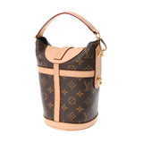 LOUIS VUITTON ルイヴィトン モノグラム ダッフルバッグ ブラウン M43587 レディース モノグラムキャンバス 2WAYバッグ Aランク 中古 銀蔵