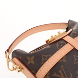 LOUIS VUITTON ルイヴィトン モノグラム ダッフルバッグ ブラウン M43587 レディース モノグラムキャンバス 2WAYバッグ Aランク 中古 銀蔵