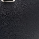 Dunhill ダンヒル カドガン ドキュメントケース ブラック シルバー金具 メンズ グレインカーフレザー ビジネスバッグ Aランク 中古 銀蔵