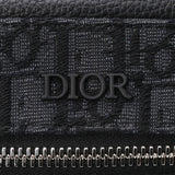 DIOR HOMME ディオール・オム オブリーク バックパック ブラック シルバー金具 メンズ キャンバス レザー リュック・デイパック Aランク 中古 銀蔵