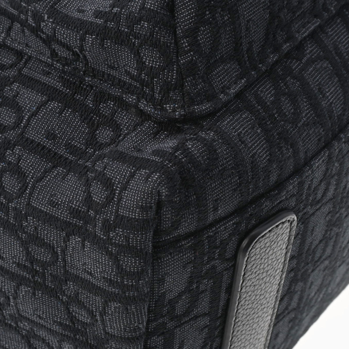 ディオール・オムオブリーク バックパック ブラック シルバー金具