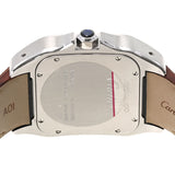 CARTIER カルティエ サントス 100LM CRW20072X7 メンズ SS/YG 腕時計 自動巻き シルバー文字盤 Aランク 中古 銀蔵