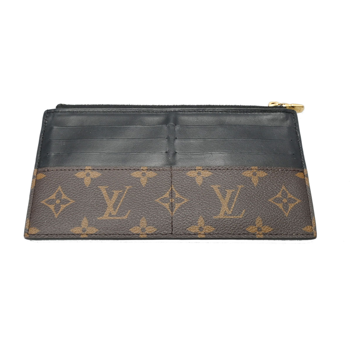 ルイヴィトンモノグラムリバース スリム パース 14145 ブラウン