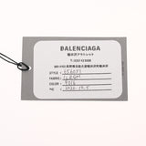 BALENCIAGA バレンシアガ アワーグラス キーリング ホワイト ゴールド金具 656051 レディース クロコ型押し カードケース Bランク 中古 銀蔵