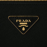PRADA プラダ ガレリア ミディアムバッグ ブラック ゴールド金具 1BA863 レディース サフィアーノ 2WAYバッグ 新品 銀蔵
