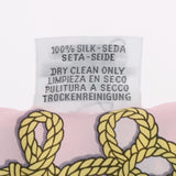 HERMES エルメス ツイリー Galons et Brandebourgs ローズペール/ブルージーン レディース シルク100％ スカーフ Aランク 中古 銀蔵