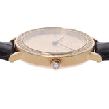 CORUM コルム コインウォッチ 20ドル ダイヤベゼル メンズ YG/革 腕時計 自動巻き ゴールド文字盤 Aランク 中古 銀蔵