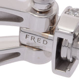 FRED フレッド フォース10ラージ #16 ユニセックス K18ホワイトゴールド ブレスレット Aランク 中古 銀蔵