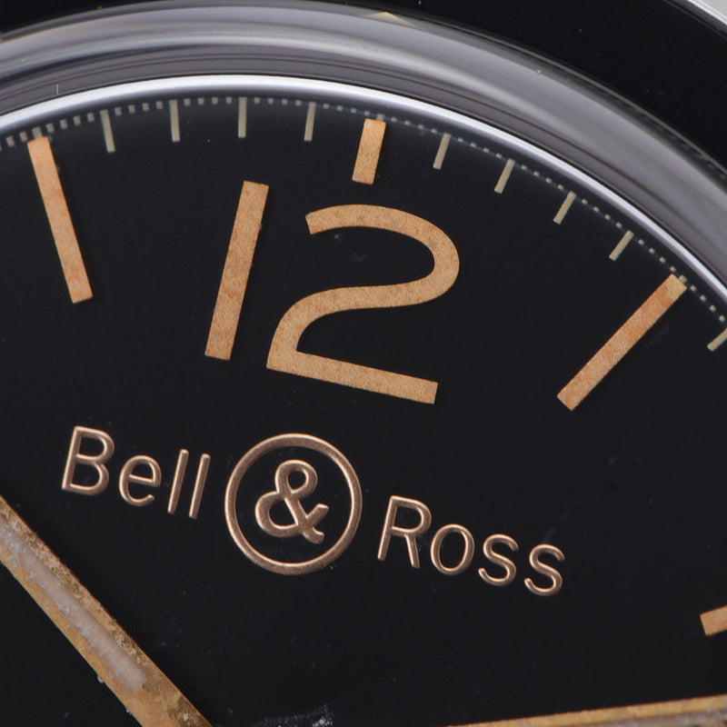 Bell＆Ross ベル＆ロス ヴィンテージ BR123-95-SP メンズ SS 腕時計 自動巻き ブラック文字盤 Bランク 中古 銀蔵