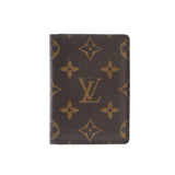 LOUIS VUITTON ルイヴィトン モノグラム ポルトカルトパスヴェルティカル ブラウン M66541 ユニセックス モノグラムキャンバス カードケース Bランク 中古 銀蔵