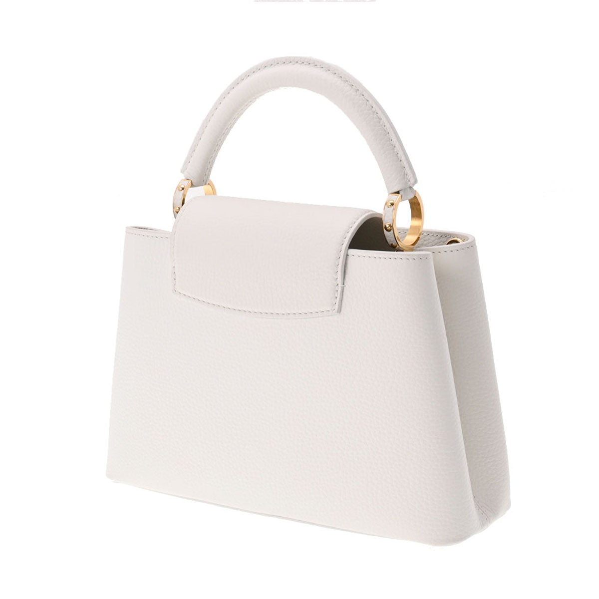 ルイヴィトンカプシーヌBB ホワイト レディース トリヨンレザー  