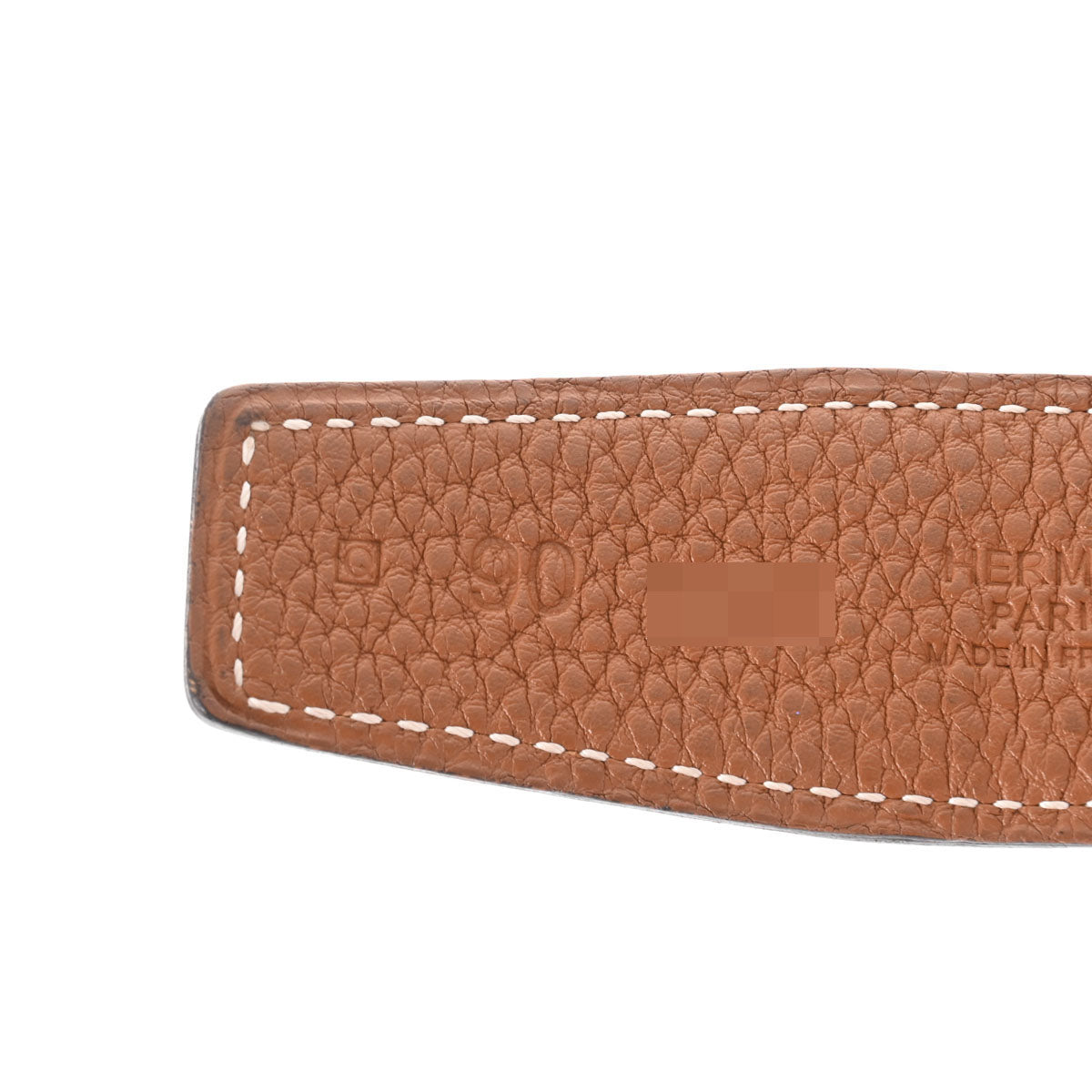 エルメスHベルト サイズ90 ブラック/ゴールド シルバー金具 □Q刻印