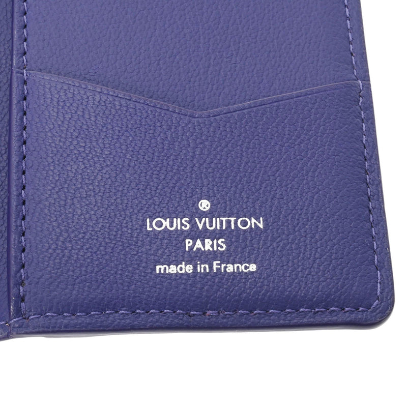 LOUIS VUITTON ルイヴィトン オーガナイザードゥポッシュ パープル ユニセックス クロコダイル カードケース Aランク 中古 銀蔵