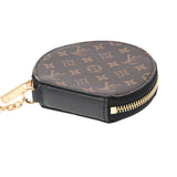 LOUIS VUITTON ルイヴィトン モノグラム マイクロ ポワットシャポー ブラウン M63597 レディース モノグラムキャンバス コインケース Aランク 中古 銀蔵