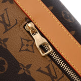 LOUIS VUITTON ルイヴィトン モノグラム ストライプ ランドネメッセンジャー NIGOコラボ ブラウン M45968 メンズ モノグラムストライプキャンバス ショルダーバッグ 新同 中古 銀蔵