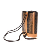 LOUIS VUITTON ルイヴィトン モノグラム ストライプ ランドネメッセンジャー NIGOコラボ ブラウン M45968 メンズ モノグラムストライプキャンバス ショルダーバッグ 新同 中古 銀蔵