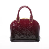 LOUIS VUITTON ルイヴィトン ヴェルニ アルマBB グラデーション マゼンタ/アマラント M90322 レディース モノグラムヴェルニ ハンドバッグ ABランク 中古 銀蔵