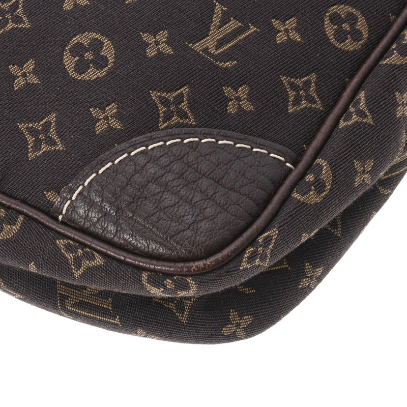 LOUIS VUITTON ルイヴィトン モノグラム ミニラン ダヌーブ エベヌ M95228 レディース モノグラムミニラン ショルダーバッグ Bランク 中古 銀蔵