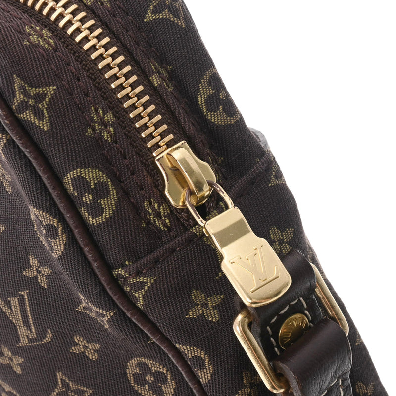 LOUIS VUITTON ルイヴィトン モノグラム ミニラン ダヌーブ エベヌ M95228 レディース モノグラムミニラン ショルダーバッグ Bランク 中古 銀蔵