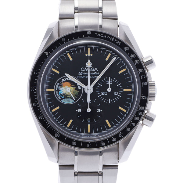 OMEGA オメガ スピードマスター アポロ13号 デットストック 3595.52 メンズ SS 腕時計 手巻き ブラッ﻿ク文字盤 Aランク 中古 銀蔵