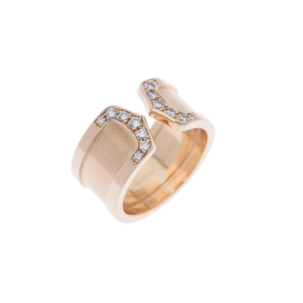 カルティエC2リングLM ダイヤ #51 レディース K18イエローゴールド