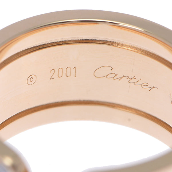 CARTIER カルティエ C2リングLM ダイヤ #51 11号 レディース K18イエローゴールド リング・指輪 Aランク 中古 銀蔵