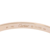 CARTIER カルティエ ラブブレスレット 旧型 #20 メンズ K18イエローゴールド ブレスレット Aランク 中古 銀蔵