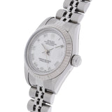 ROLEX ロレックス デイトジャスト 69174 レディース SS/WG 腕時計 自動巻き ホワイト文字盤 Aランク 中古 銀蔵