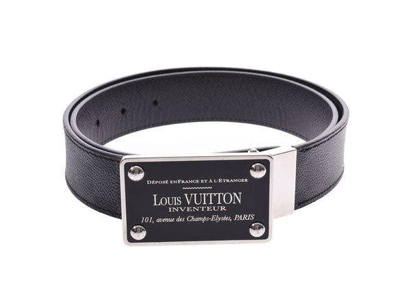 Louis Vuitton Grafts/Tiga Santure, 85cm M9632 Mendour, leather, Rivers, Rivers Belt, AB Rank LOUIS VUIS VUITTON, used in the Ginzo.