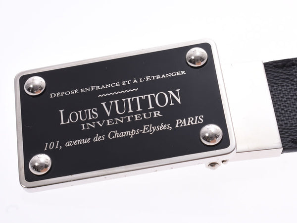 Louis Vuitton Grafts/Tiga Santure, 85cm M9632 Mendour, leather, Rivers, Rivers Belt, AB Rank LOUIS VUIS VUITTON, used in the Ginzo.