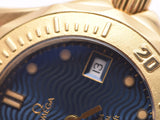 OMEGA オメガ シーマスター300 ユニセックス K18YG 腕時計 ネイビー文字盤 Aランク 中古 銀蔵