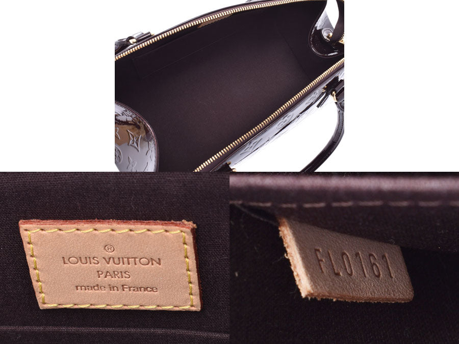 ルイヴィトン ヴェルニ シャーウッドPM アマラント M91493 レディース ハンドバッグ Aランク LOUIS VUITTON 中古 銀 –  銀蔵オンライン